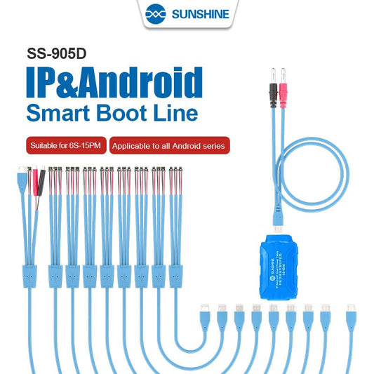 Sunshine SS-905D 21 Typ Stromkabel für Apple iPhone / Android Serie