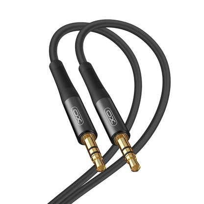 Audio-Kabel 3.5mm - 3.5mm XO Design NB-R175A, 1m, Schwarz