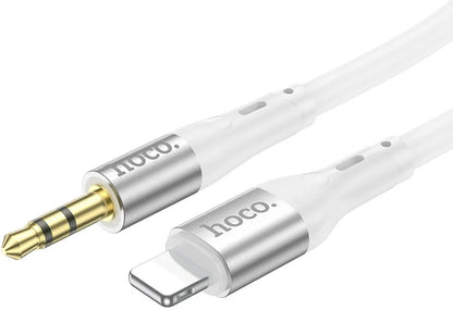 Audio-Kabel Lightning - 3.5mm HOCO UPA22, 1m, Weiß