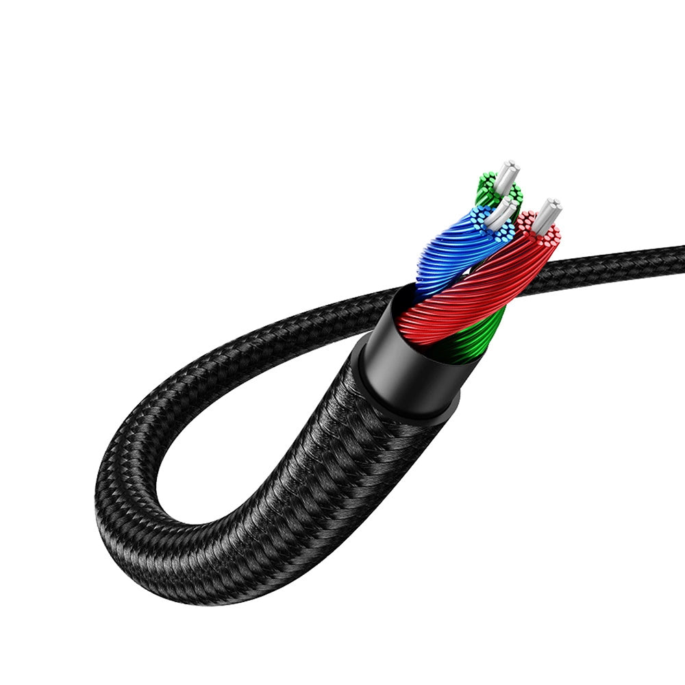 Audiokabel 3.5mm - 3.5mm UGREEN AV112, 2m, Schwarz 