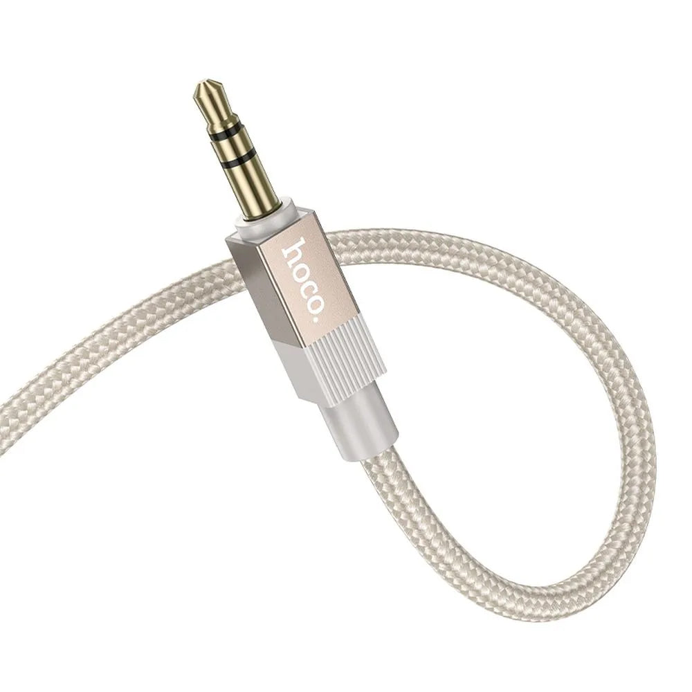 Audio-Kabel 3.5mm - 3.5mm HOCO UPA32, 1m, Gold