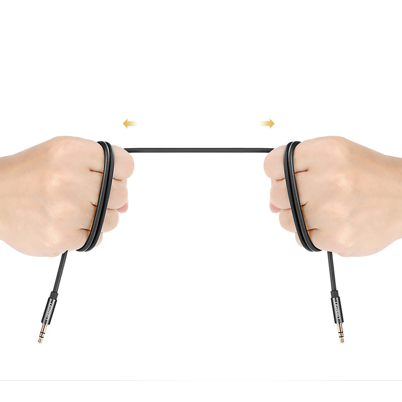 Audiokabel 3.5mm - 3.5mm UGREEN AV119, 2m, Schwarz 