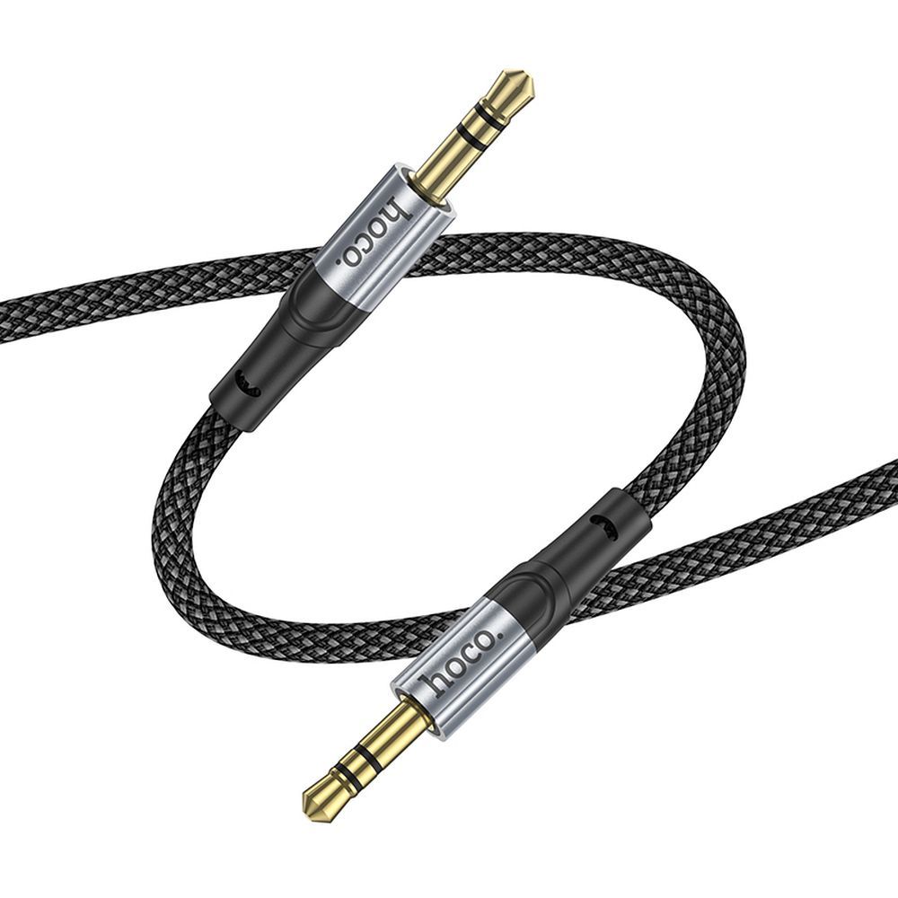 Audio-Kabel 3.5mm - 3.5mm HOCO UPA26, 1m, Schwarz