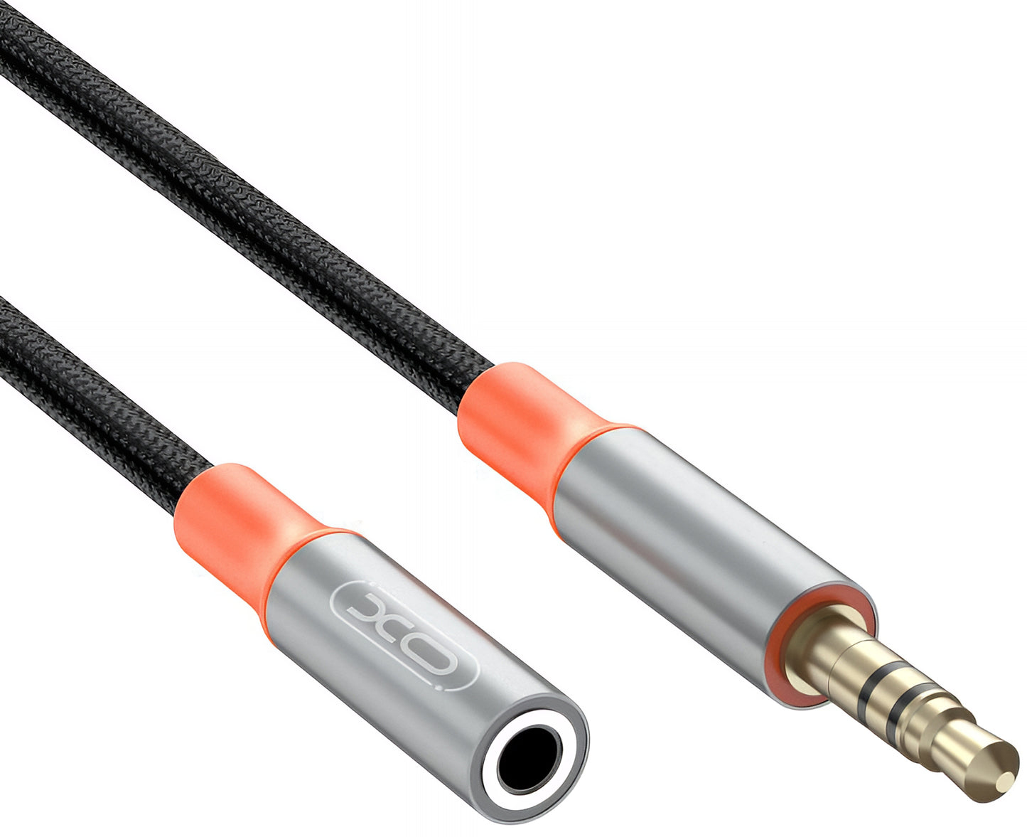 Audio-Kabel 3.5mm - 3.5mm XO Design NB-R269A, 1m, Schwarz