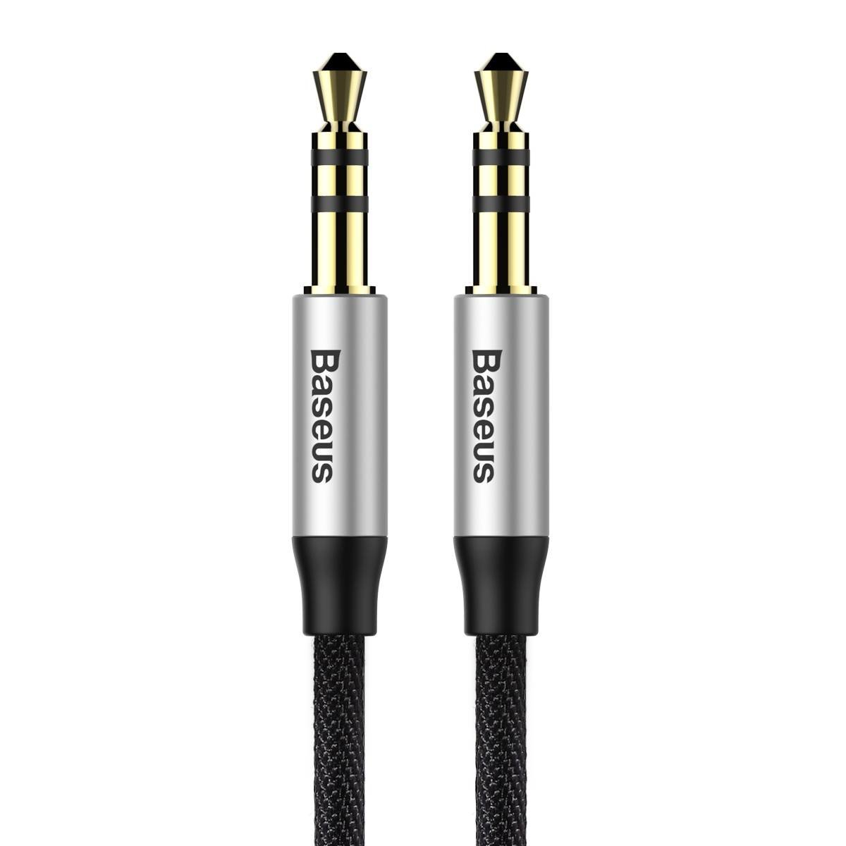 Audio Cable 3.5mm - 3.5mm Baseus Yiven M30, 1m, Black CAM30-BS1