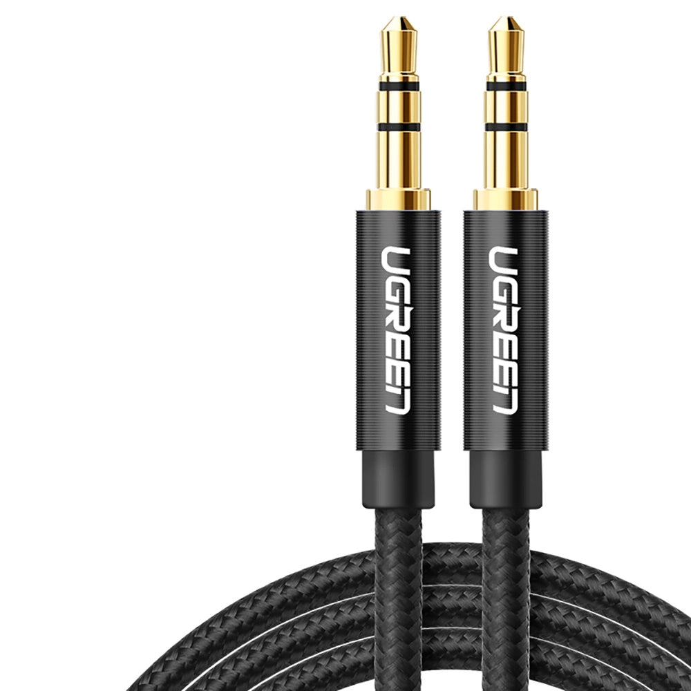 Audiokabel 3.5mm - 3.5mm UGREEN AV112, 2m, Schwarz 