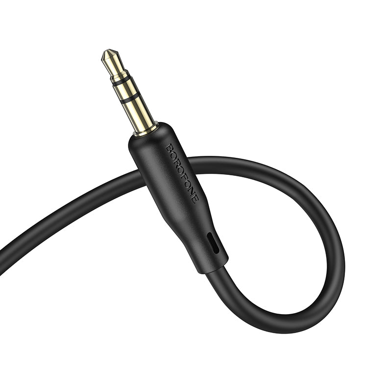 Audio Cable 3.5mm - 3.5mm Borofone BL18, 1m, Black