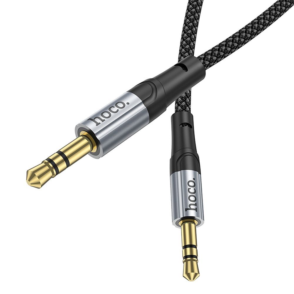 Audio-Kabel 3.5mm - 3.5mm HOCO UPA26, 1m, Schwarz