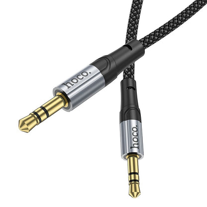 Audio-Kabel 3.5mm - 3.5mm HOCO UPA26, 1m, Schwarz