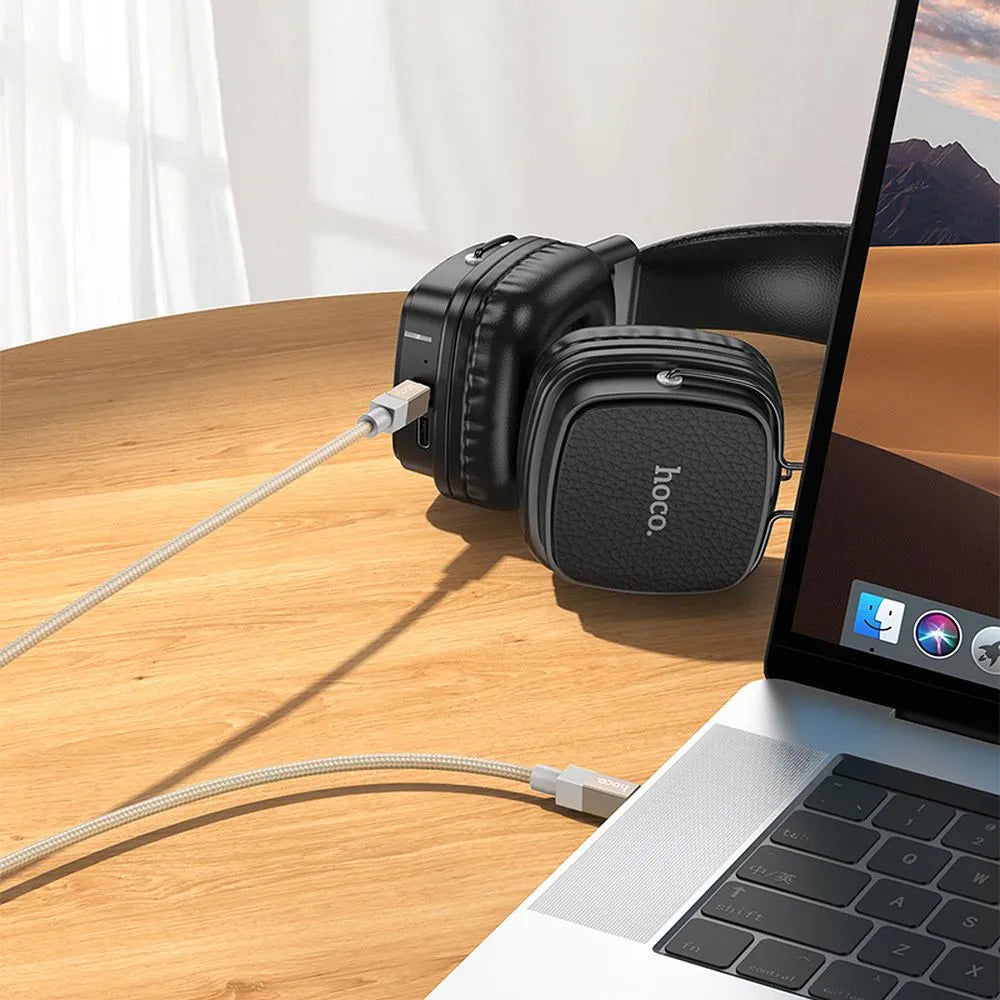 Audio-Kabel 3.5mm - 3.5mm HOCO UPA32, 1m, Gold