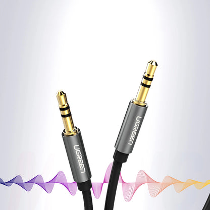 Audiokabel 3.5mm - 3.5mm UGREEN AV119, 2m, Schwarz 
