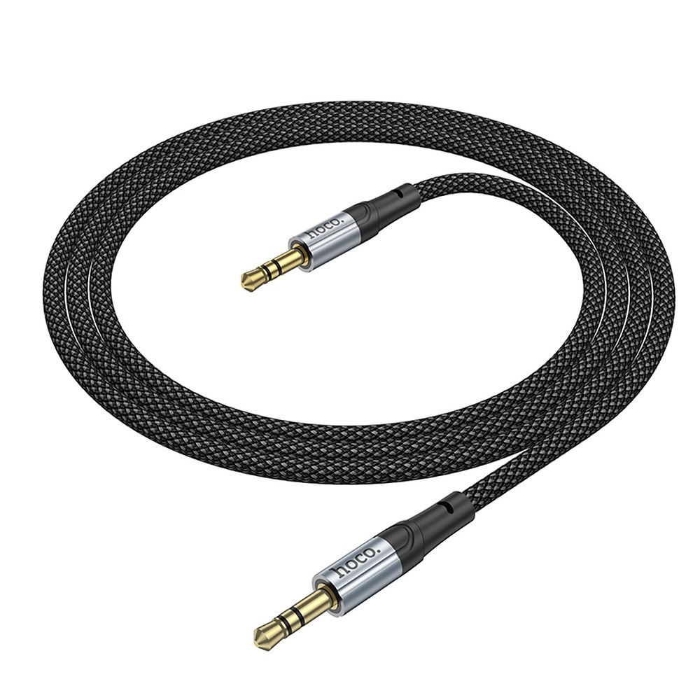 Audio-Kabel 3.5mm - 3.5mm HOCO UPA26, 1m, Schwarz