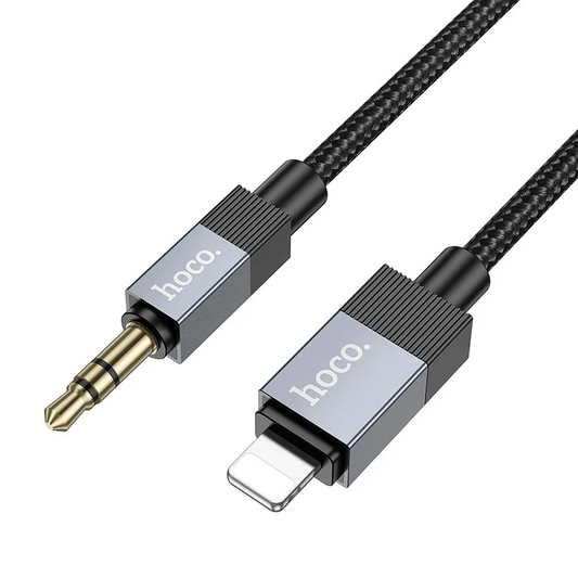 Audio-Kabel Lightning - 3,5mm HOCO UPA32A, 1m, Schwarz