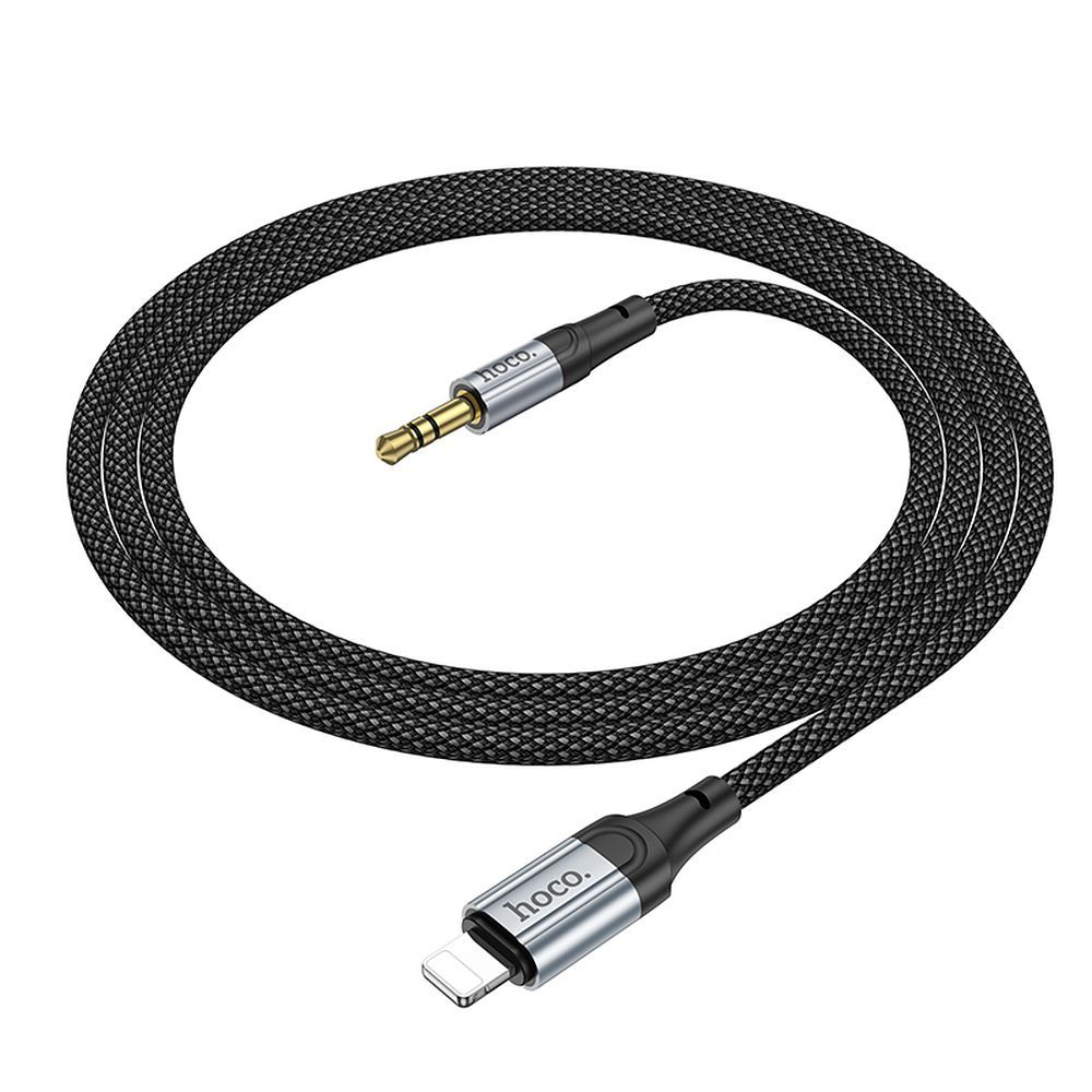 Audio-Kabel Lightning - 3,5mm HOCO UPA26, 1m, Schwarz