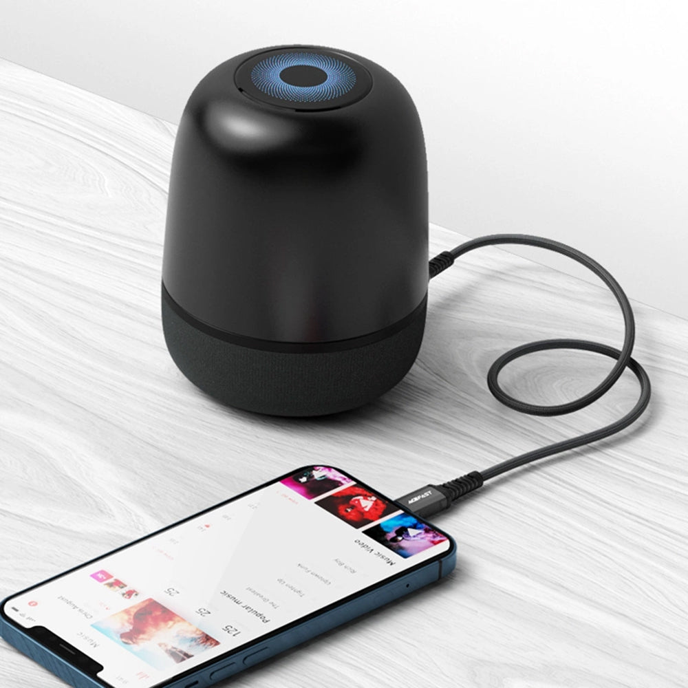 Lightning Audio Cable - 3.5mm Acefast C1-06, 1.2m, Black