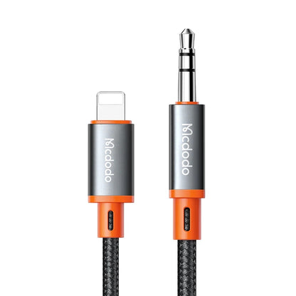 Audio-Kabel Lightning - 3.5mm McDodo CA-0890, 1,8m, Schwarz
