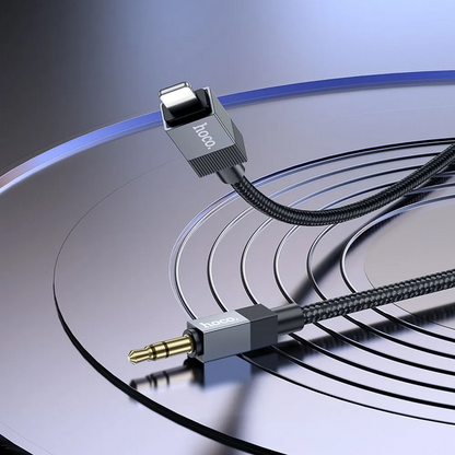 Lightning Audio Cable - 3.5mm HOCO UPA32A, 1m, Black