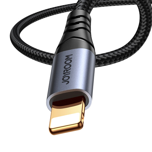 Audio-Kabel Lightning - 3,5mm Joyroom SY-A06, 1,2m, Schwarz