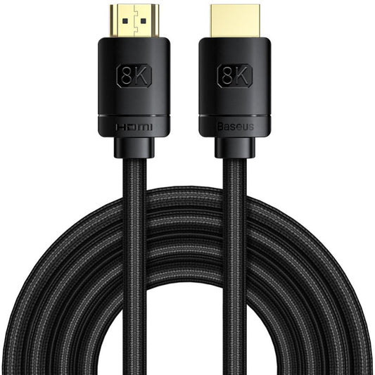 Baseus High Definition Series Videokabel, HDMI - HDMI, 8K, 3m, Schwarz CAKGQ-L01