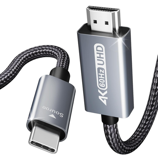USB-C Audio- und Video-Kabel - HDMI Benfei, 0,9 m, Grau