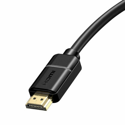Baseus High Definition Videokabel, HDMI - HDMI, 4K, 5m, Schwarz CAKGQ-D01