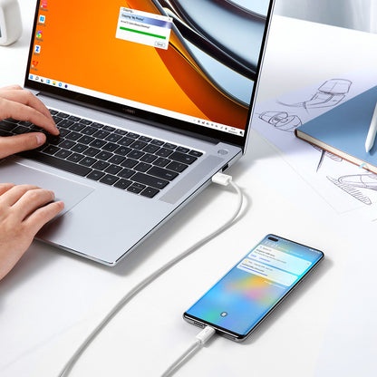 USB-A - USB-C Daten- und Ladekabel Baseus Dynamic Series, 100W, 1m, Weiß CALD000602