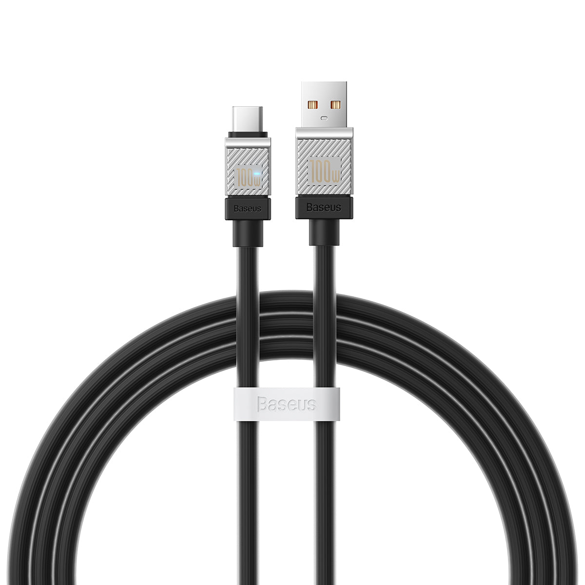 USB-A - USB-C Daten- und Ladekabel Baseus CoolPlay, 100W, 1m, Schwarz CAKW000601