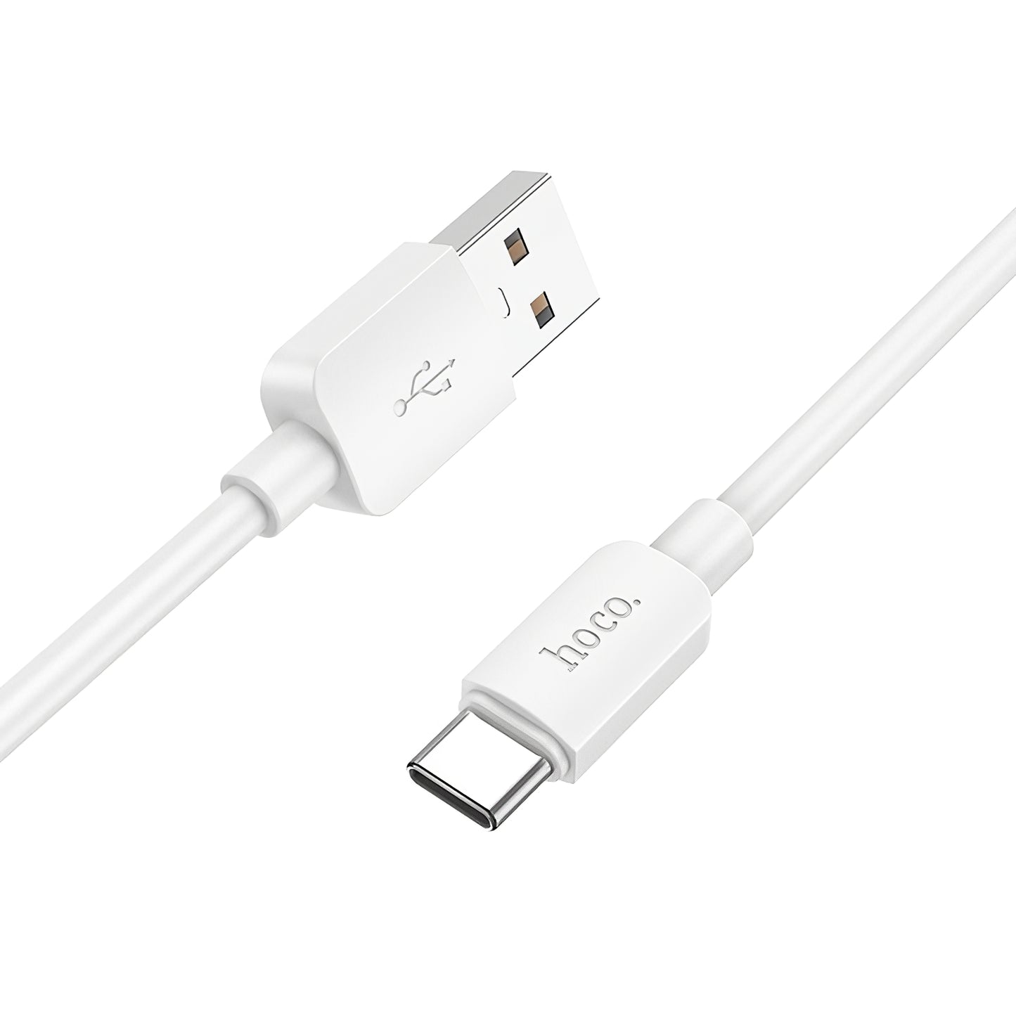 Daten- und Ladekabel USB-A - USB-C HOCO X96, 27W, 1m, Weiß