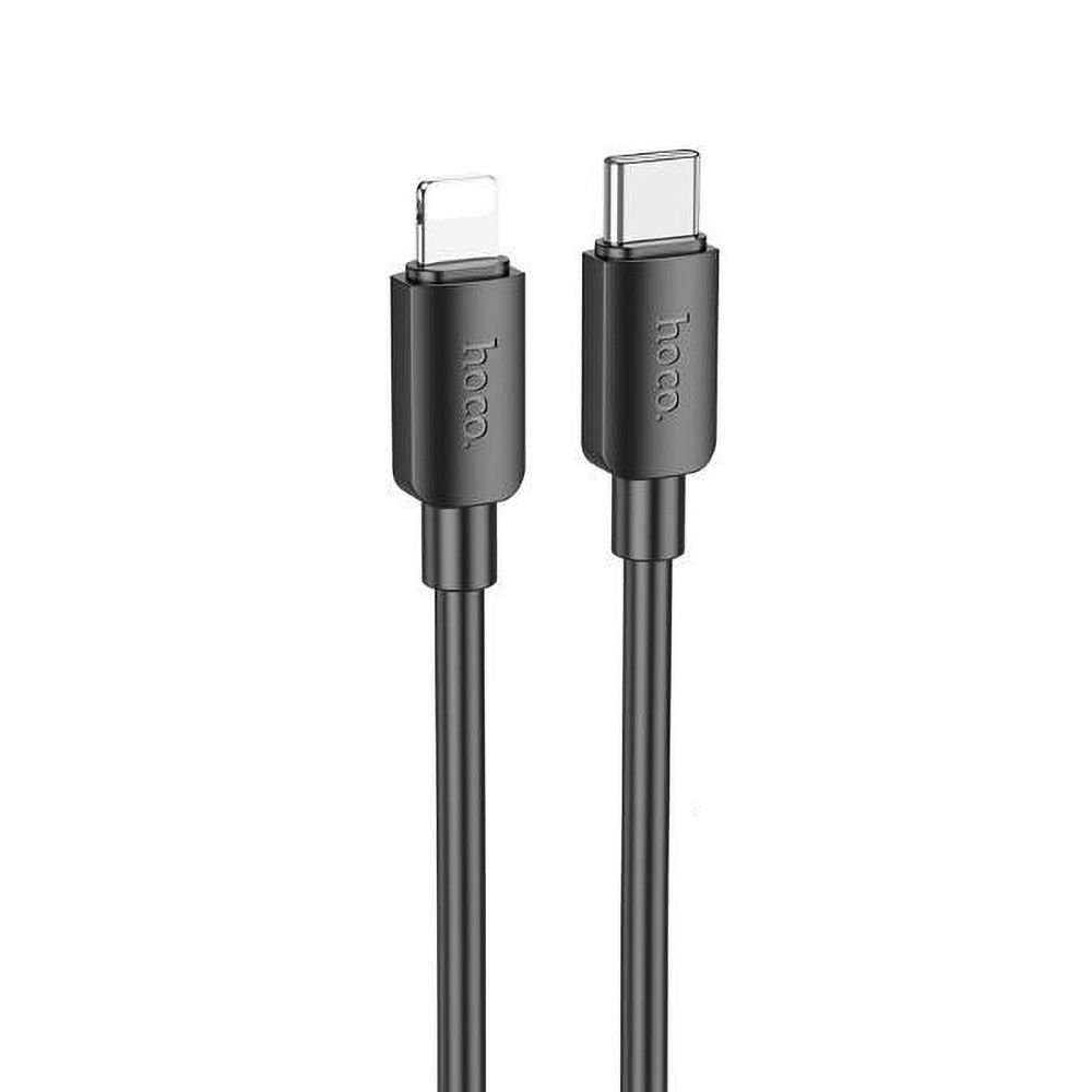 USB-C - Lightning Daten- und Ladekabel HOCO X96, 20W, 1m, Schwarz