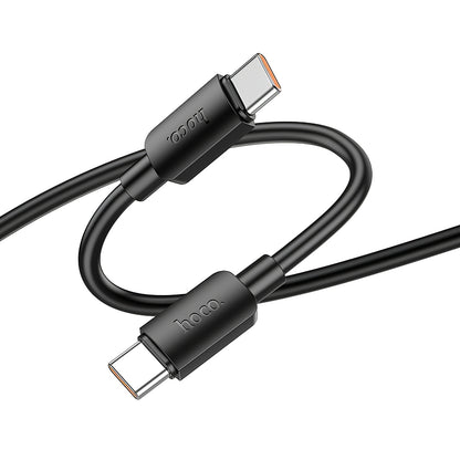 Daten- und Ladekabel USB-C - USB-C HOCO X96, 100W, 1m, Schwarz
