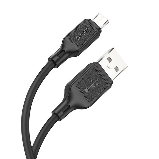 Daten- und Ladekabel USB-A – microUSB HOCO X90, 18 W, 1 m, Schwarz