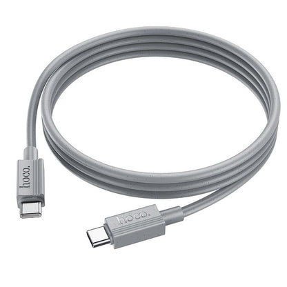 USB-C Daten- und Ladekabel - USB-C HOCO X107, 60W, 1m, Grau