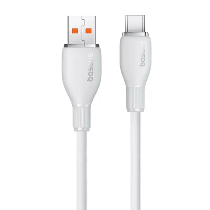 Daten- und Ladekabel USB-A - USB-C Baseus Pudding, 100W, 2m, Weiß P10355703221-01