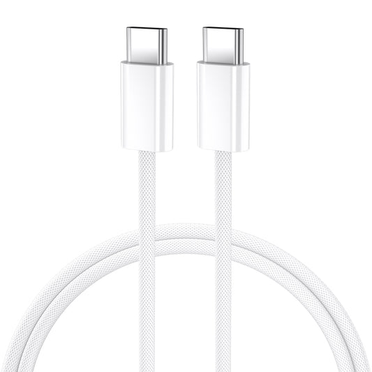 USB-C Daten- und Ladekabel - USB-C BWOO BO-X284, 60W, 1m, Weiß
