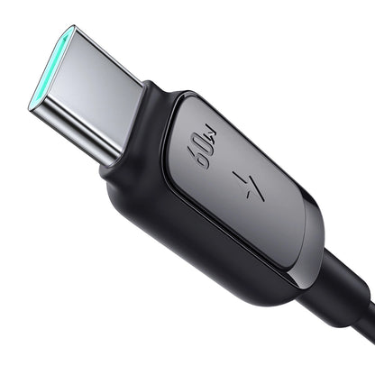 USB-C Daten- und Ladekabel - USB-C Joyroom A14, 60W, 1,2m, Schwarz