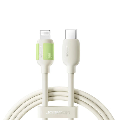 USB-C - Lightning Lade- und Datenkabel Joyroom S-A53, 30W, 1,2m, Beige