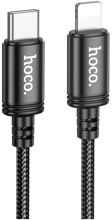 USB-C to Lightning Data and Charging Cable HOCO X89, 27W, 2m, Black