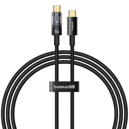USB-C Daten- und Ladekabel - USB-C Baseus Explorer, 100W, 1m, Schwarz P10319703111-00