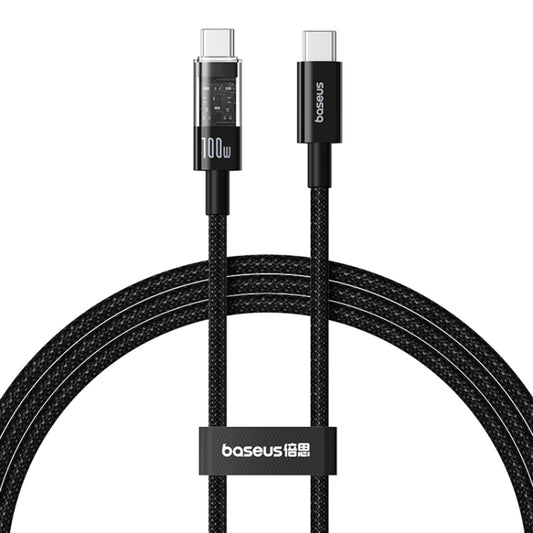 USB-C Daten- und Ladekabel - USB-C Baseus Gem, 100W, 1m, Schwarz P10373000111-00
