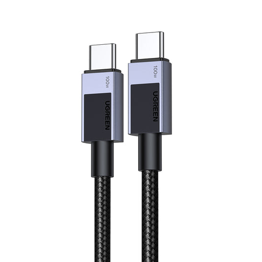 USB-C Daten- und Ladekabel - USB-C UGREEN L512, 100W, 0.5m, Grau