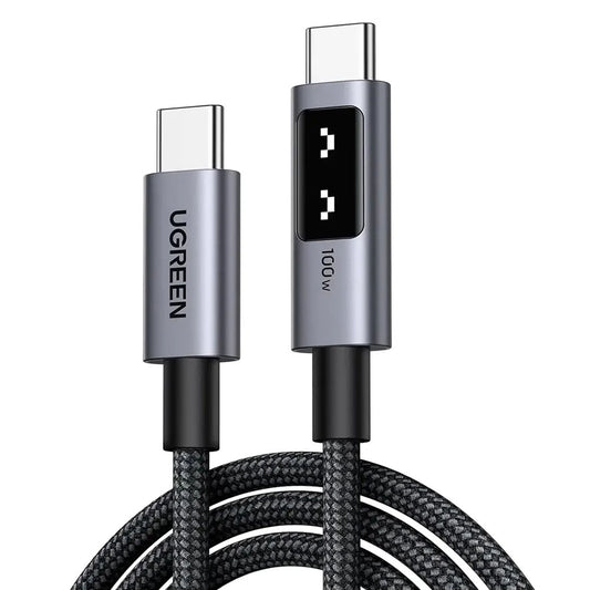 USB-C Daten- und Ladekabel - USB-C UGREEN L509, 100W, 2m, Grau
