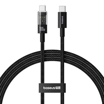 Daten- und Ladekabel USB-C - USB-C Baseus Gem, 100W, 2m, Schwarz P10373000111-01