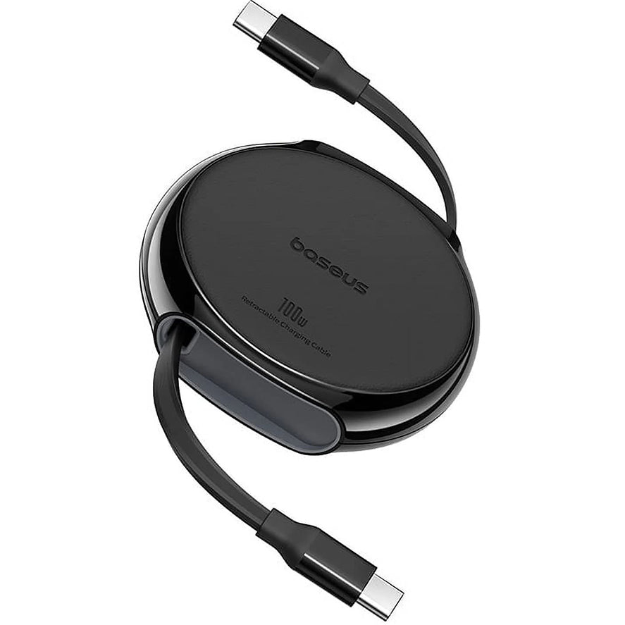 USB-C Daten- und Ladekabel - USB-C Baseus Pathfinder Retractable, 100W, 1m, Schwarz P10368400111-00