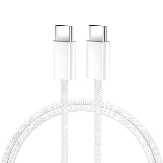 USB-C Daten- und Ladekabel - USB-C BWOO BO-X284, 60W, 2m, Weiß