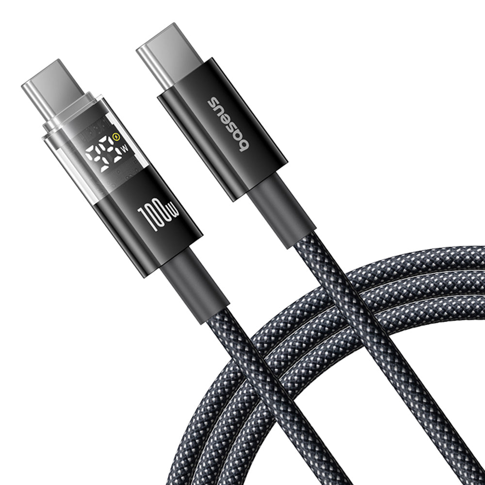 USB-C Daten- und Ladekabel - USB-C Baseus Display 2, 100W, 1m, Schwarz P10382702121-00