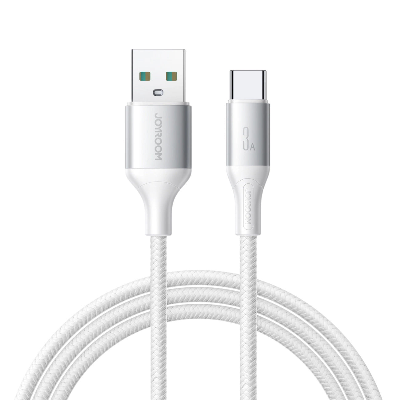 Daten- und Ladekabel USB-A - USB-C Joyroom S-A28 Flash, 30W, 2m, Weiß