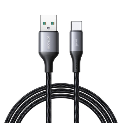 Daten- und Ladekabel USB-A - USB-C Joyroom S-A28 Flash, 30W, 2m, Schwarz