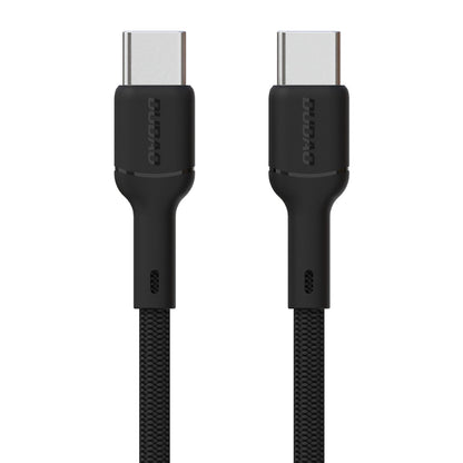 USB-C Data and Charging Cable - USB-C Dudao L9C, 65W, 1m, Black