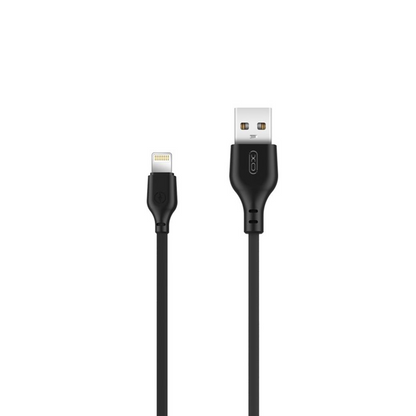 Daten- und Ladekabel USB-A - Lightning XO Design NB103, 18W, 1m, Schwarz