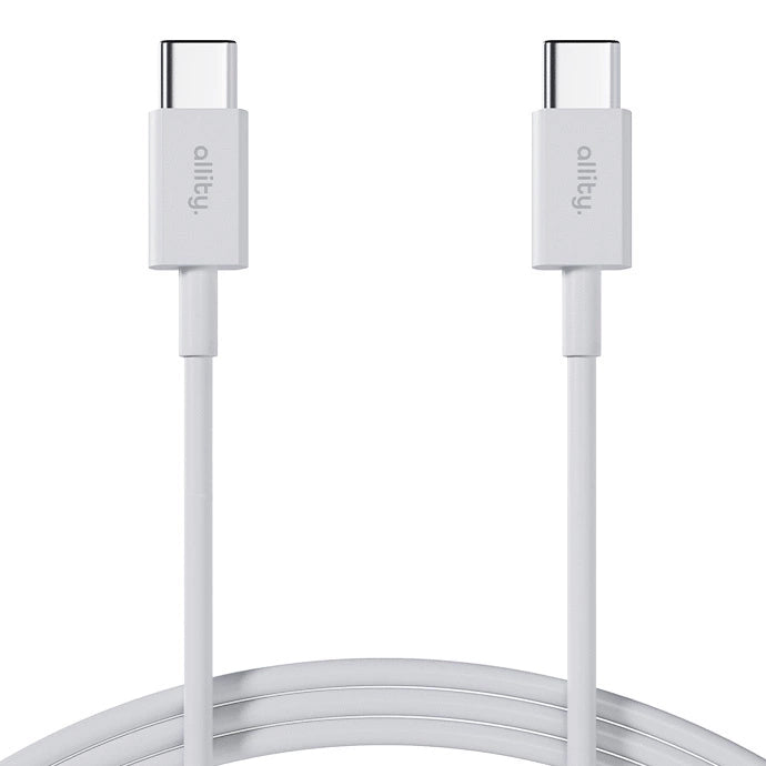 USB-C Daten- und Ladekabel - USB-C Allity. AUC-03, 100W, 2m, Weiß